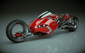 3D T Bike 04 model