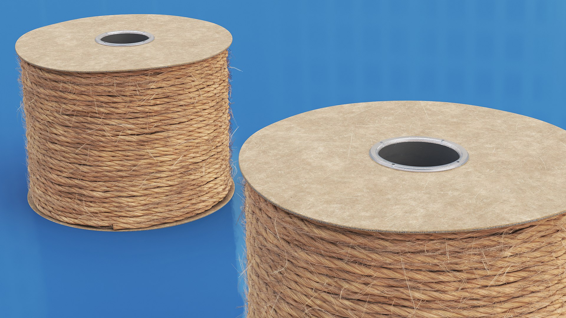 Jute Twines Collection 3D model https://p.turbosquid.com/ts-thumb/xL/0f5TKa/vT/jute_twines_collection_007/jpg/1751549564/1920x1080/fit_q87/385ece648d33d53c443ad665669eb4063962e755/jute_twines_collection_007.jpg