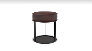 simple stool chair 3D model