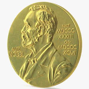 Nobel Medal for Physics and Chemistry 3D model