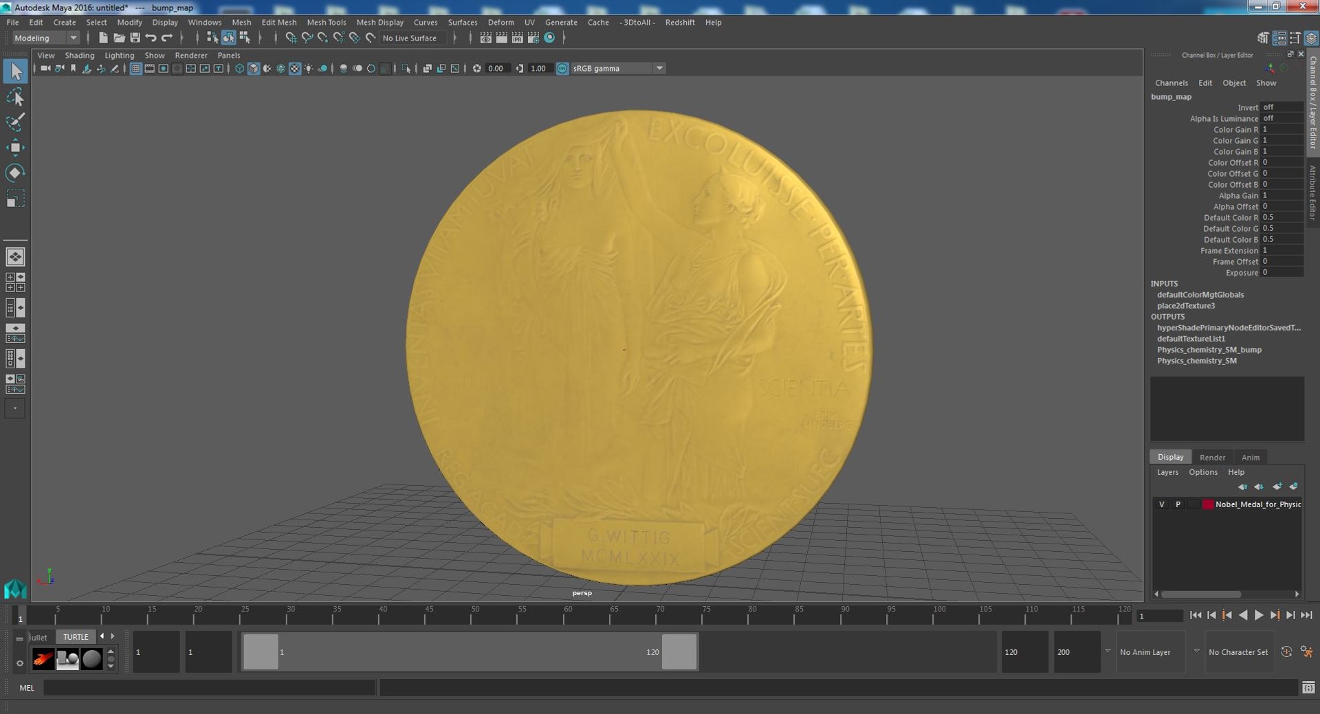 Nobel Medal for Physics and Chemistry 3D model https://p.turbosquid.com/ts-thumb/xL/M6R2Pi/yb/nobelmedalforphysicsandchemistry3dsmodel022/jpg/1644516112/1920x1080/fit_q87/af11fa43a7ee36d16e9f73b25bf228697d79bf18/nobelmedalforphysicsandchemistry3dsmodel022.jpg