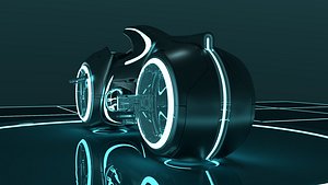 tron lightcycle cycles 3D model