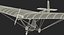 ultralight aircraft chotia weedhopper 3d model