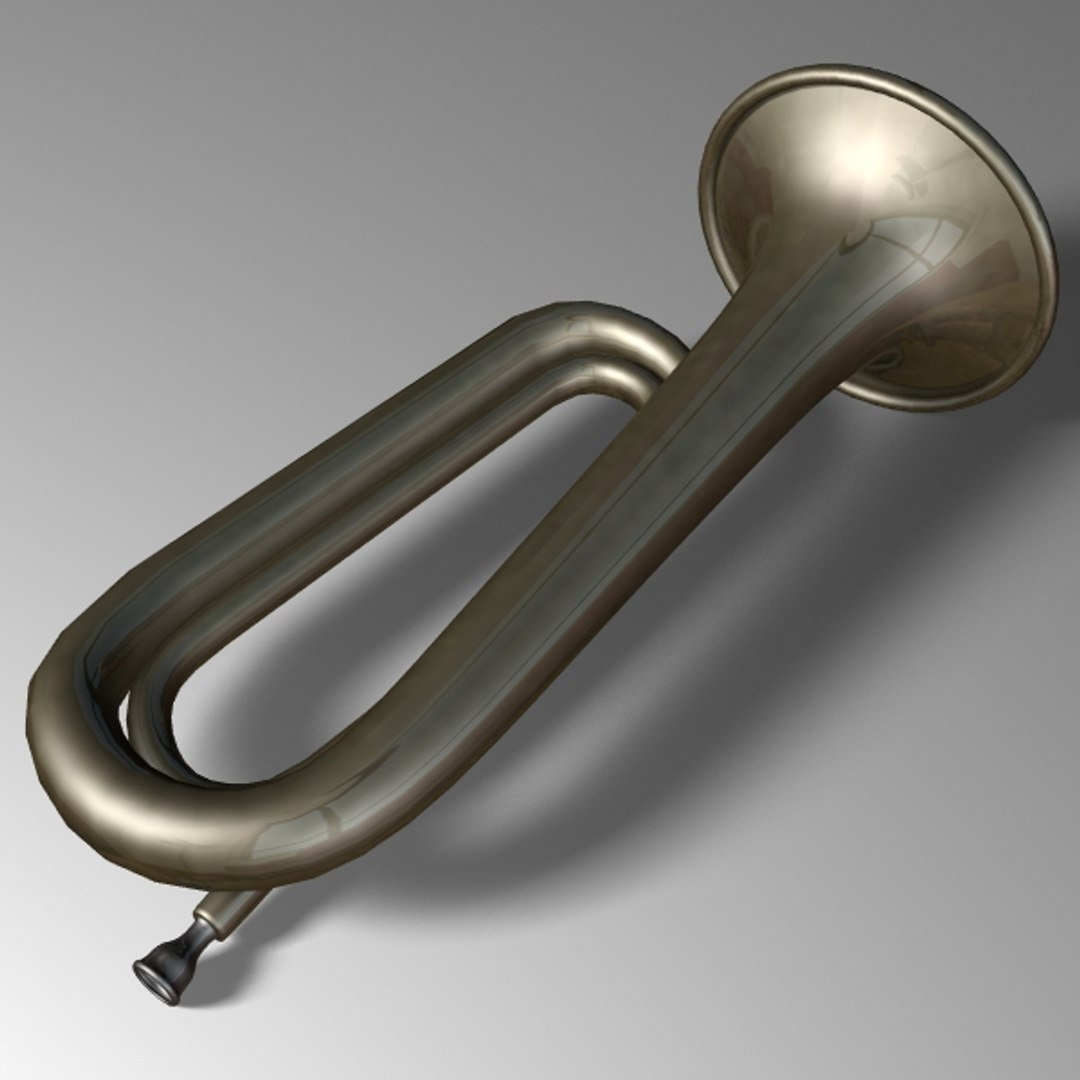 Bugle Brass 3d Model