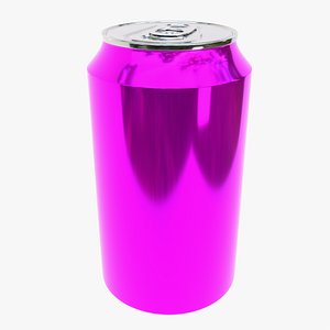 Aluminum can 12 model
