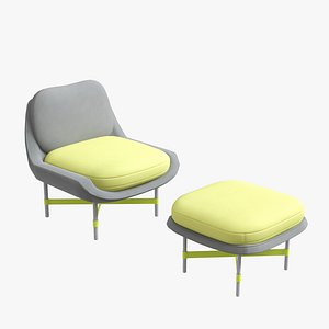 ottoman armchair Designed By: SCHULTEN & BAIJINGS