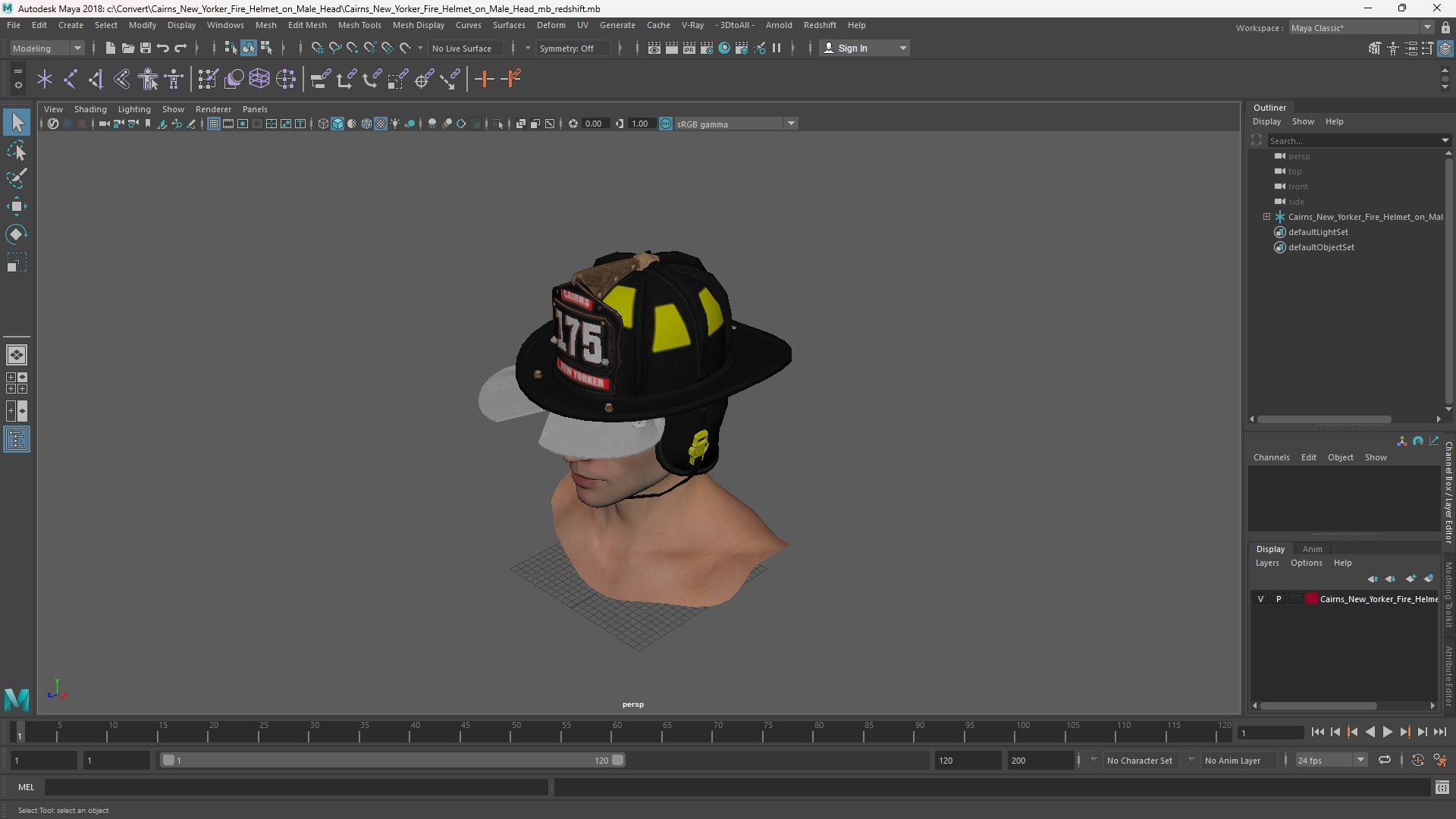 Cairns New Yorker Fire Helmet on Male Head 3D model https://p.turbosquid.com/ts-thumb/xL/YVHA9M/QH/cairns_new_yorker_fire_helmet_on_male_head_1002/jpg/1764244638/1920x1080/fit_q87/ba1cefe2b99c494ed5e7d993bb30adad9ee95c65/cairns_new_yorker_fire_helmet_on_male_head_1002.jpg