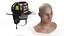 Cairns New Yorker Fire Helmet on Male Head