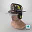 Cairns New Yorker Fire Helmet on Male Head