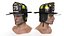 Cairns New Yorker Fire Helmet on Male Head