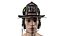 Cairns New Yorker Fire Helmet on Male Head