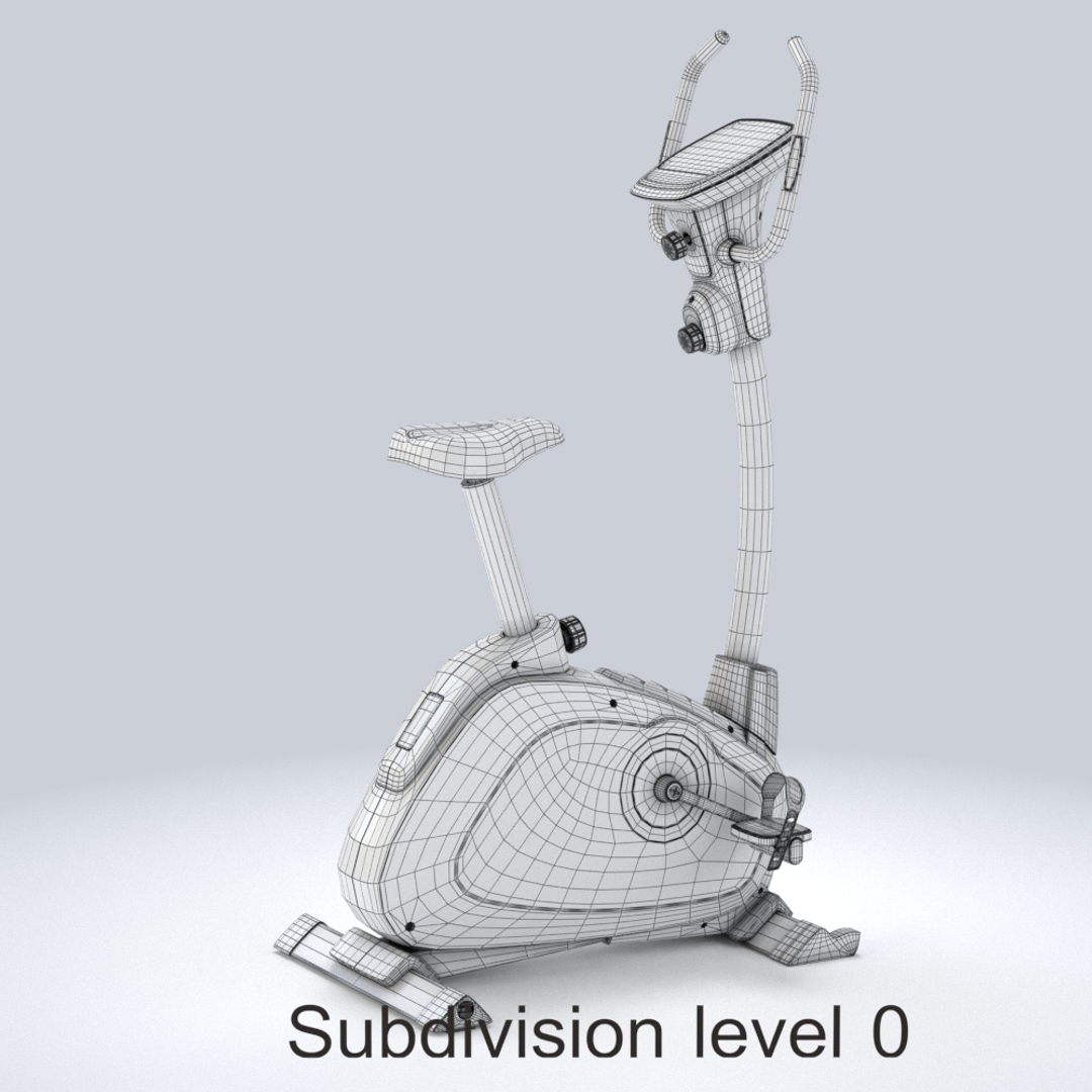 Exercise Bike Kettler Axos 3D TurboSquid 1289478