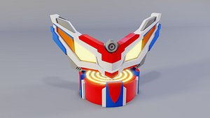 ultraman zero glasses 3D model