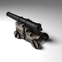 Cannon Low Poly