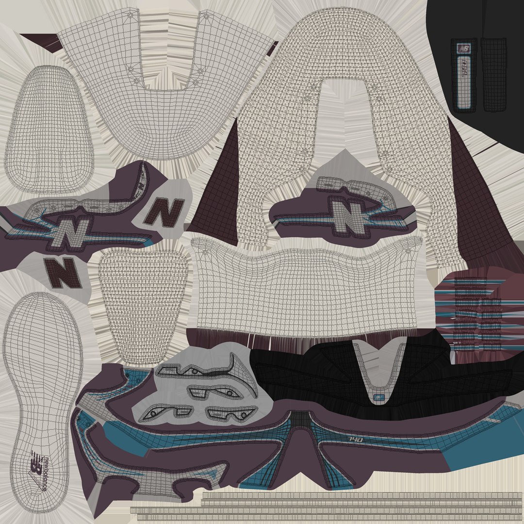 New Balance 740 05 3D https://p.turbosquid.com/ts-thumb/xL/eNBRFr/NV/uvwmap01/jpg/1786392056/1920x1080/fit_q87/78ba225591be60eebb8594b40ec63e86016ba340/uvwmap01.jpg