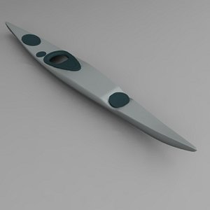 3d dxf canoe