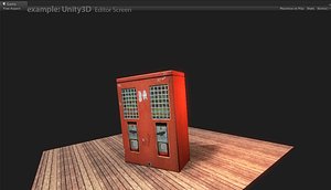 3d model gumball vending unity3d