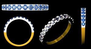 3D model ring