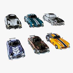 Mercedes Benz 300 SL Collection 6pcs
