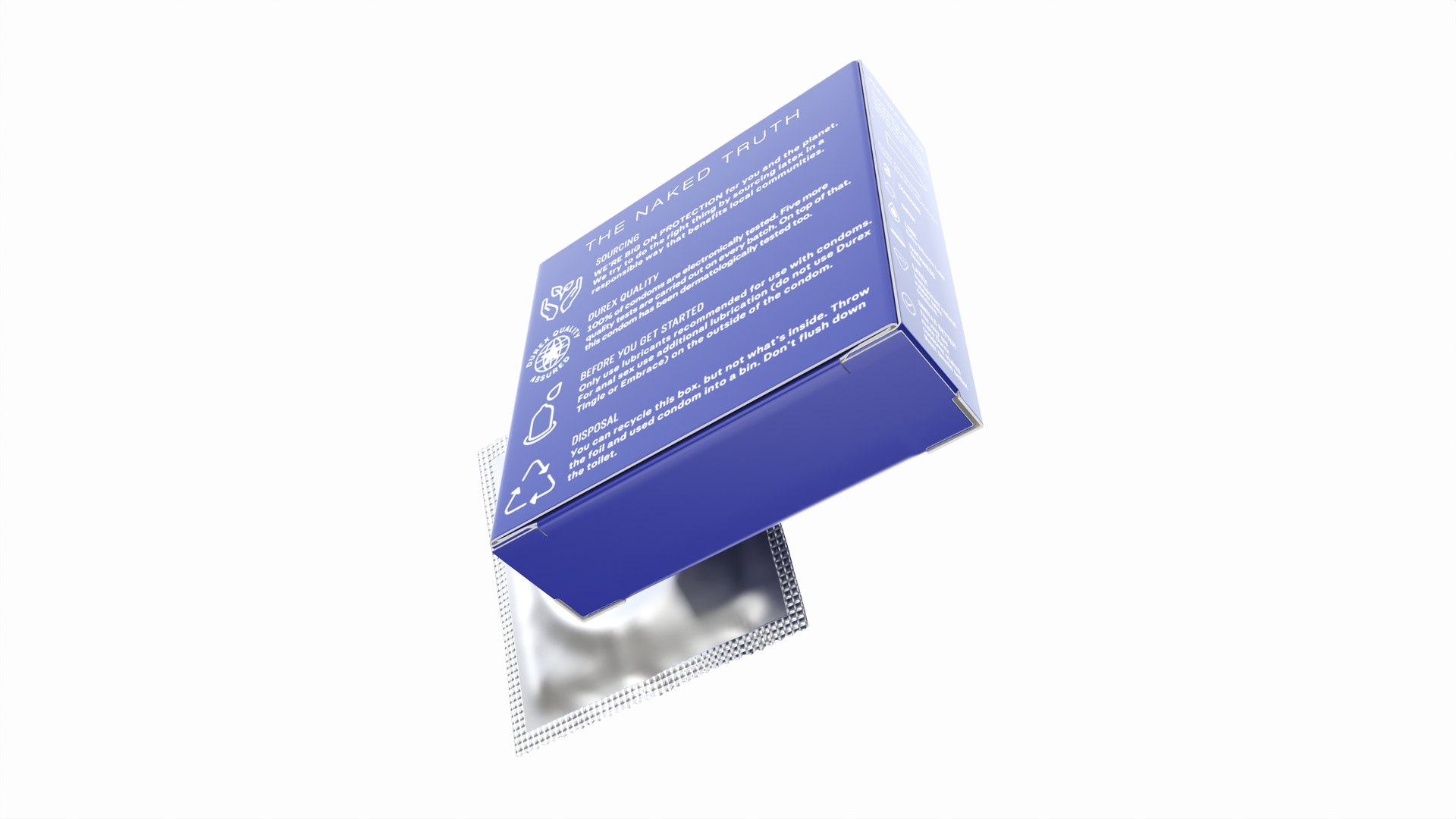 3D Condom Small Box With Individual Package - TurboSquid 2277911
