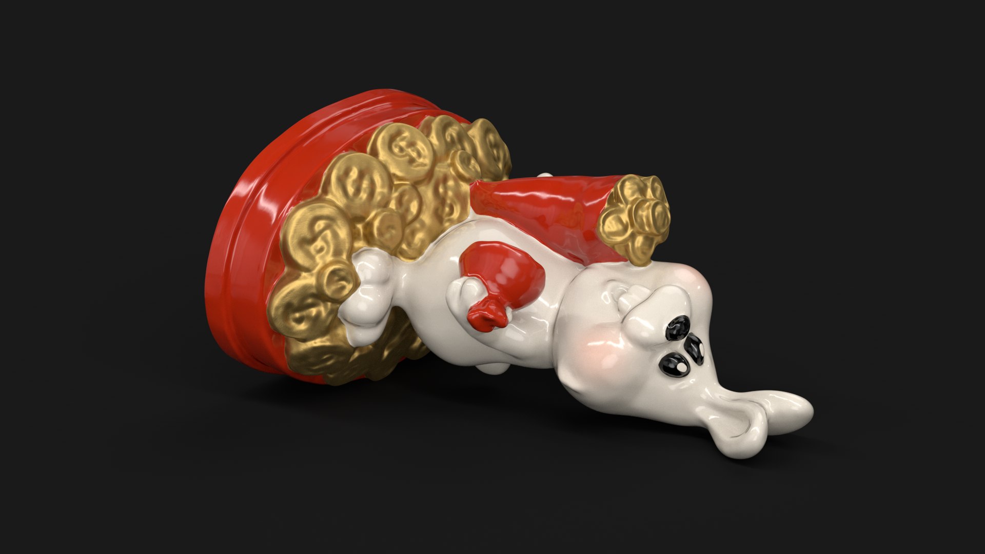 Money Rabbit Figurine Model - TurboSquid 2250670