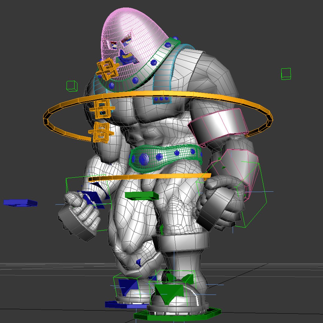 juggernaut marvel super 3d max