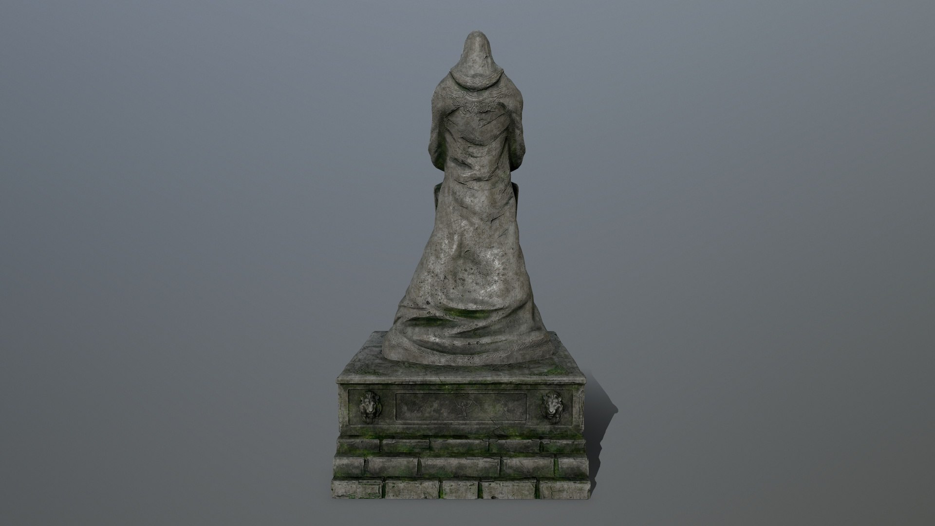 Statue base model - TurboSquid 1676423