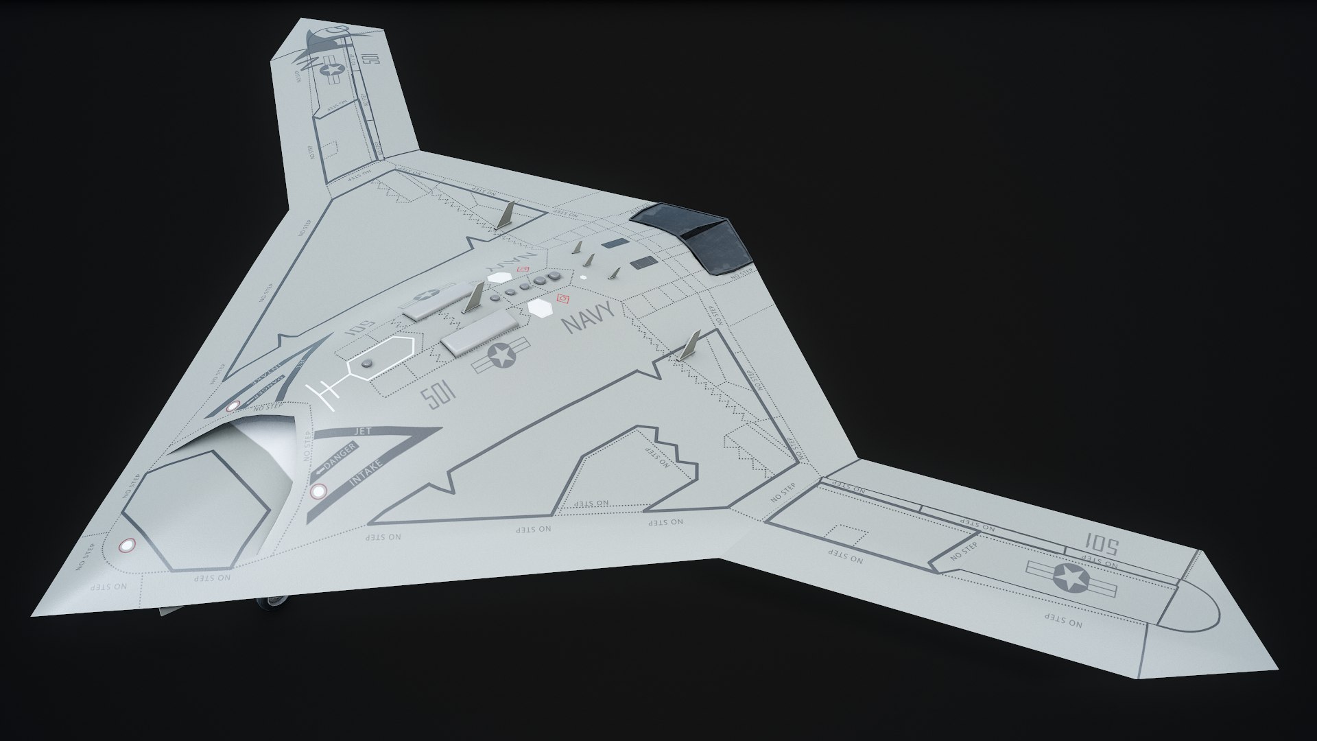3D uav northrop grumman x-47b model https://p.turbosquid.com/ts-thumb/xM/3yWFxL/sxBdSPCF/screenshot022/png/1588864970/1920x1080/fit_q87/c0cb6f6e06c16ee5010ce8b4e31c08dd08b4f2b2/screenshot022.jpg