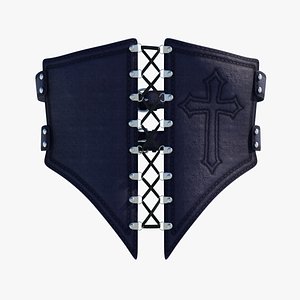 3D Gothic Corset 01
