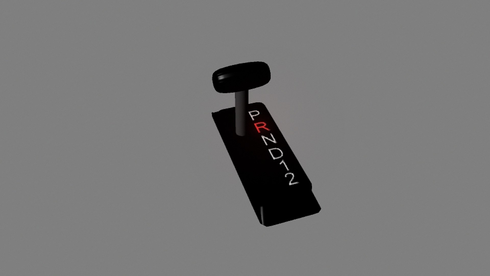 Free 3D 00 Automatic Gear Lever Model - TurboSquid 1547016