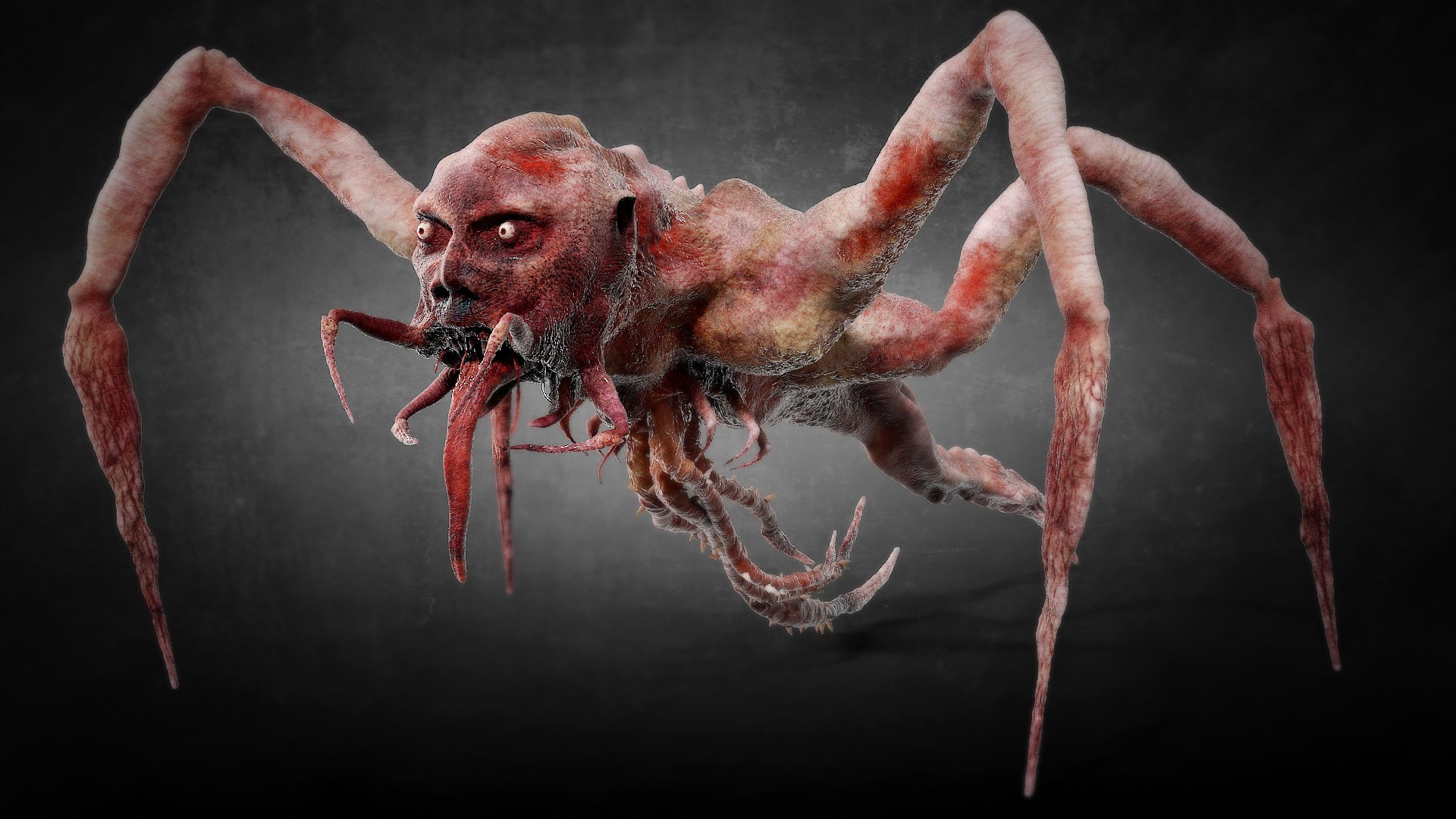 Scary Body Horror Monsters Model - TurboSquid 2091602