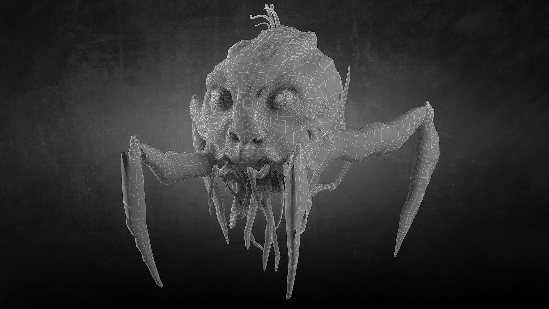 Scary Body Horror Monsters Model - TurboSquid 2091602