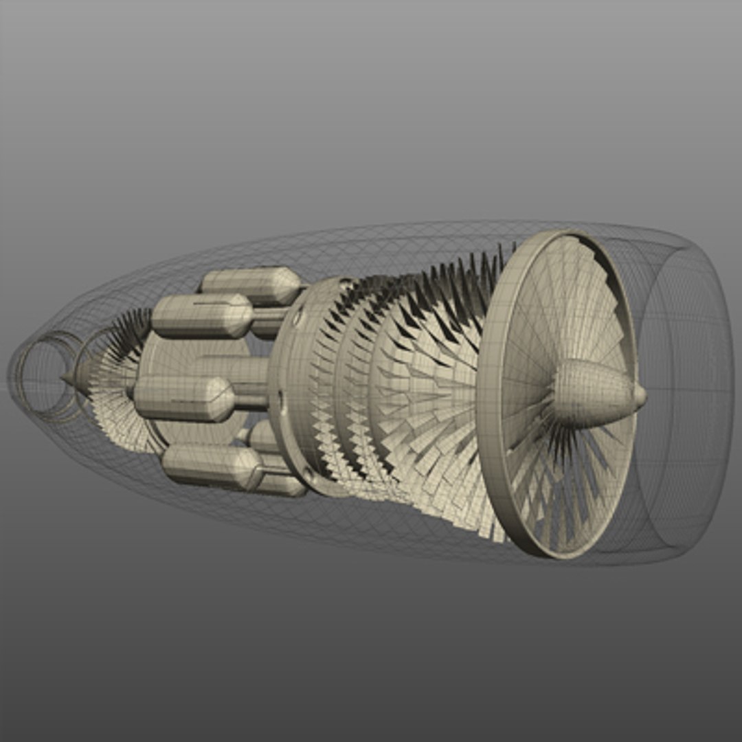 Obj Jet Engine