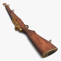 M1 Garand US Military Collector Rifle Gold