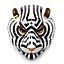 3D tiger mask lladro