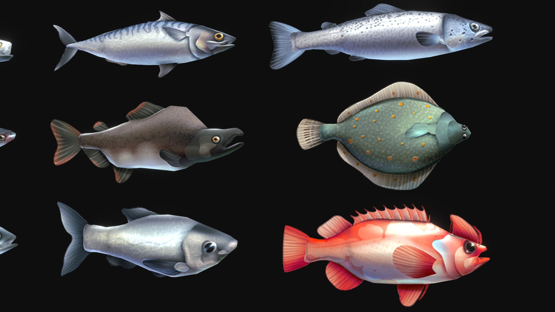 Stylize Fish Pack 3D model https://p.turbosquid.com/ts-thumb/xM/JVWRuA/OO/3/png/1741510584/1920x1080/fit_q87/7de678e848773278f38b1bc20e5224576d9b0f3c/3.jpg