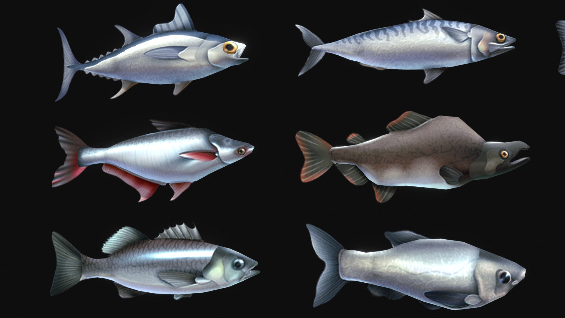 Stylize Fish Pack 3D model https://p.turbosquid.com/ts-thumb/xM/JVWRuA/rw/2/png/1741510584/1920x1080/fit_q87/57ed9db5c386ec1ceb8c53e60bc8603c66319b34/2.jpg