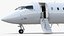 Avion régional Bombardier CRJ550 truqué