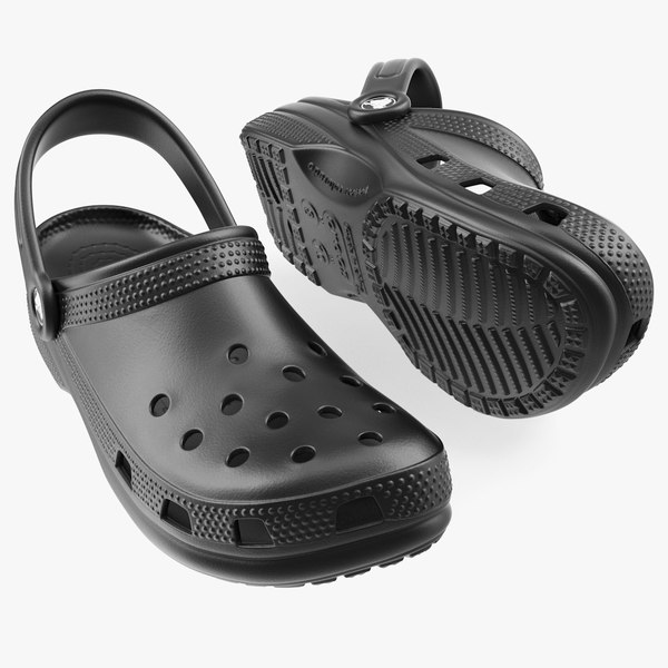 Crocs 3d Models For Download Turbosquid