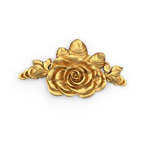 molding decor cartouche model