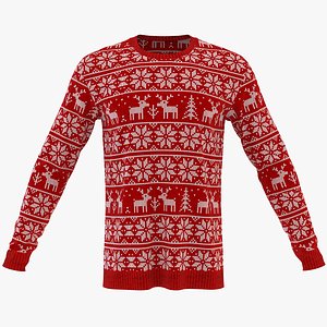 Men Winter Round Neck Sweatshirt (2)