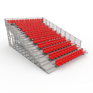 3D Bleachers 8