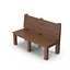 Banc Bois Foncé