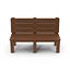 Banc Bois Foncé