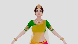 indian girl woman dancing