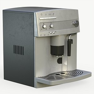 3D model Coffee machine 2 PBR game ready