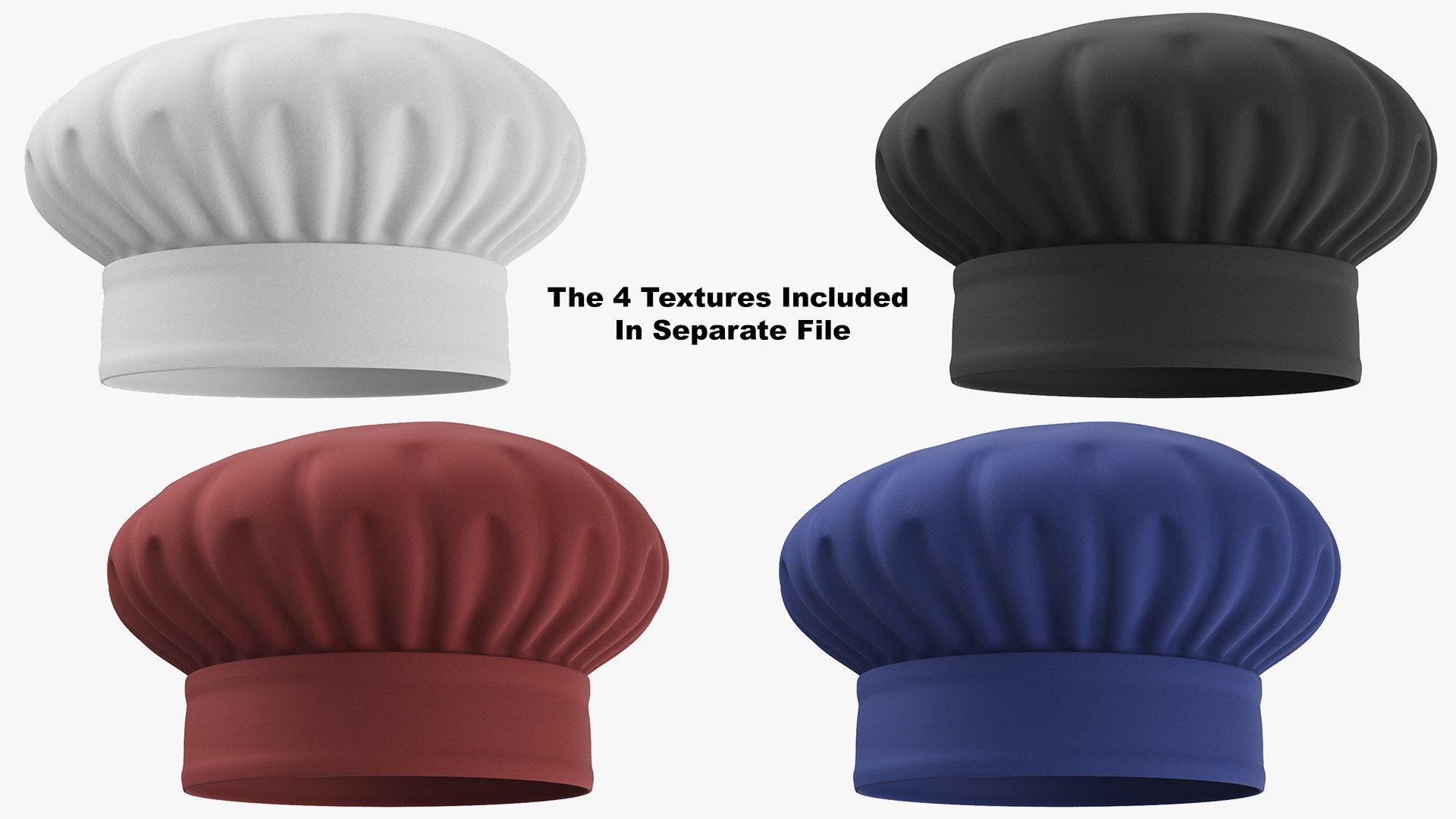 3D Chef Uniform And Tools Collection model https://p.turbosquid.com/ts-thumb/xM/aPy9sK/Pw/chefhat0115/jpg/1789767367/1920x1080/fit_q87/c2fd85d5d8db3427c70e4c46b4e5688f44424348/chefhat0115.jpg