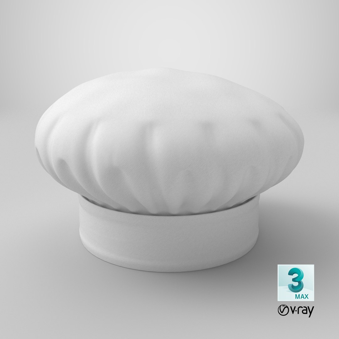3D Chef Hat 01 https://p.turbosquid.com/ts-thumb/xM/aPy9sK/lp/stemcell_max_vray_render/png/1750782937/1920x1080/fit_q87/56072ebf77aeffd0c3856e49ec6155c296504d2f/stemcell_max_vray_render.jpg
