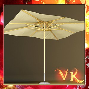 High Detailed Parasol Umbrella