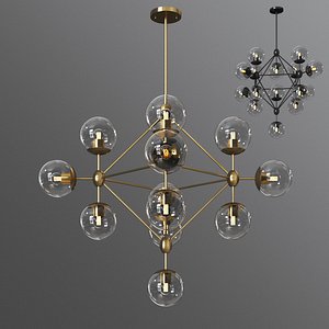 Dortch 15-Light Sputnik Chandelier
